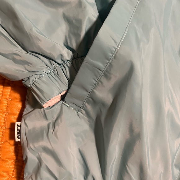 NWT Obey reversible varsity jacket! - Picture 9 of 12